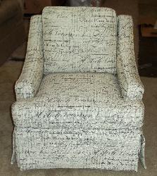Best Chair / Best Home Furnishing - Ayla Swivel Glider - You Choose the Fabric