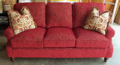 King Hickory - Zoe Sofa - Skirted or Legs - You Choose the Fabric or Leather