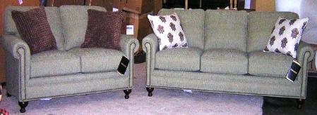Broyhill Furniture - Harrison Sofa and Loveseat - You Choose the Fabric