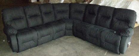 Best Brinley Reclining Sectional