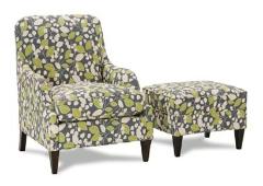 Rowe Fine Furniture - Lanie Chair and Ottoman - You Choose the Fabric