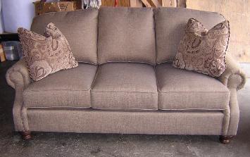 King Hickory - Zoe Sofa - Skirted or Legs - You Choose the Fabric or Leather