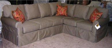 Rowe Fine Furniture - Masquerade Sectional (Nantucket is Sofa / Loveseat) - YOU Choose the Fabric