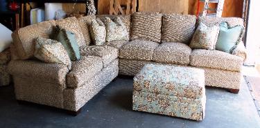 King Hickory - Major Sectional - You Choose Fabric or Leather
