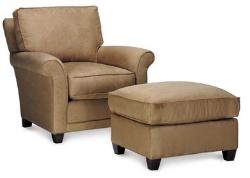 Rowe Mayflower Chair and Ottoman