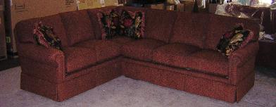 King Hickory - Creative Rooms Sectional - YOU Choose the Fabric