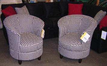Best Chair - Swivel Barrel Chair - You Choose the Fabric