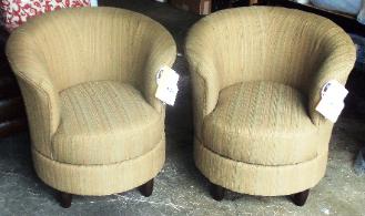 Best Chair - Swivel Barrel Chair - You Choose the Fabric