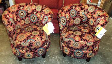 Best Chair - Swivel Barrel Chair - You Choose the Fabric