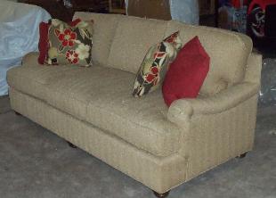 King Hickory Henson - English Arm, Turned Leg - You Choose the Fabric or Leather