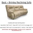 Best Brinley Reclining Sofa