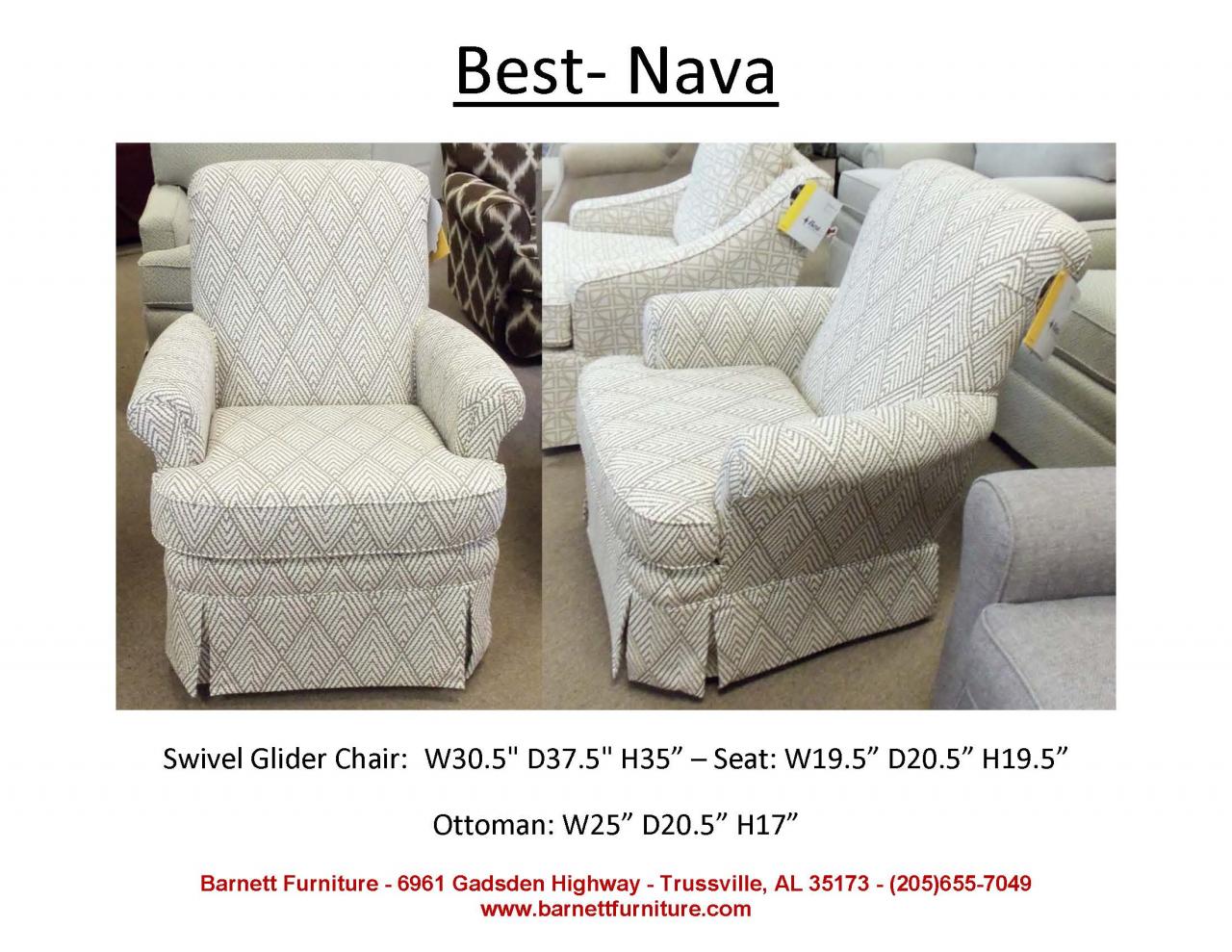 Furniture Swivel / Swivel Gliders