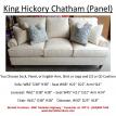 King Hickory - Chatham Panel Arm, Turned Leg