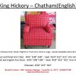 King Hickory Chatham Chair - English Arm, Turned Leg
