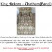 King Hickory Chatham Panel Arm and Skirt
