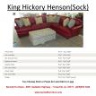 King Hickory Henson Sectional Sock Arm