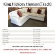 King Hickory Henson Sectional Track Arm, Skirt