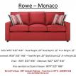 Rowe Monaco Sofa